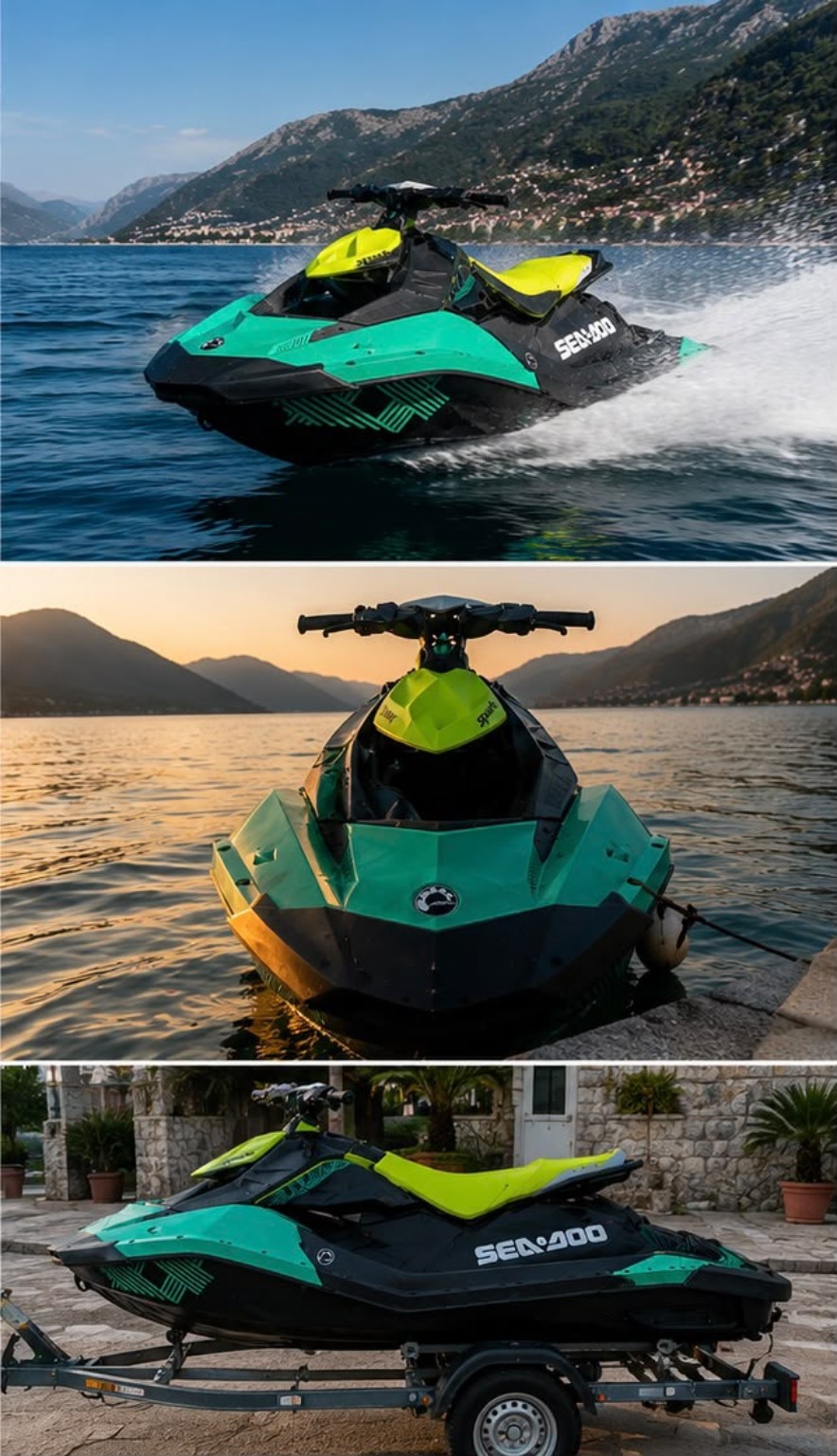 Sea-Doo Spark Trixx u Boki Kotorskoj